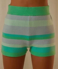 Peppermayo Exclusive - By Chance Knit Shorts - Blue Stripe -Outerwear Shop d85f55b8b51240e6a1f4fdc199e6a938 1024x1024