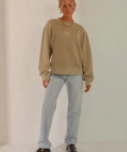 Nude Lucy - Nude Classics Slogan Sweat - Washed Sage -Outerwear Shop dcb5efd0b49d4133b837992a563e0162 1024x1024