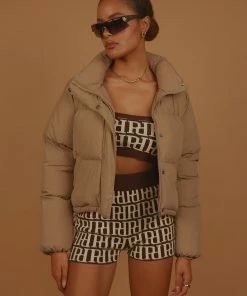 Nude Lucy - Topher Puffer Jacket - Carob -Outerwear Shop e3d445530c684aeb9eea488cc2a0db31 1024x1024