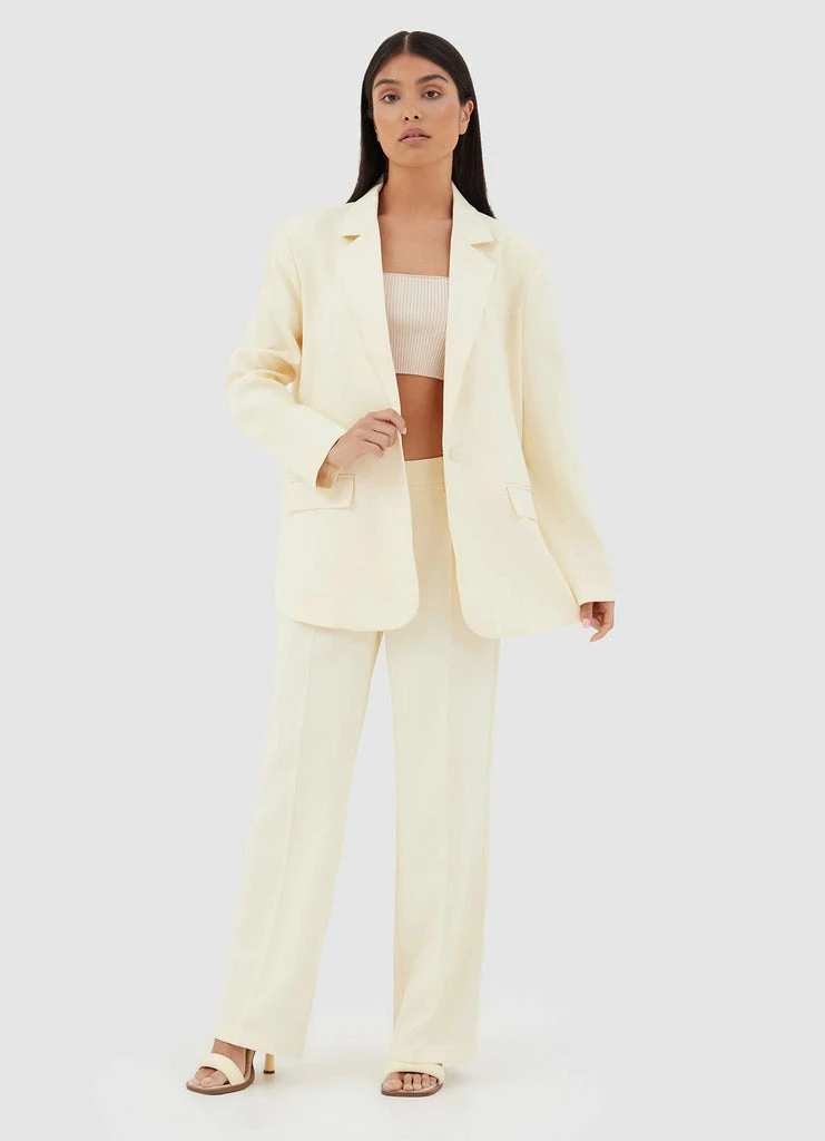 4th & Reckless 4th & Reckless - Cervo Blazer - Yellow 6 4th & Reckless 4th & Reckless - Cervo Blazer - Yellow - Image 4