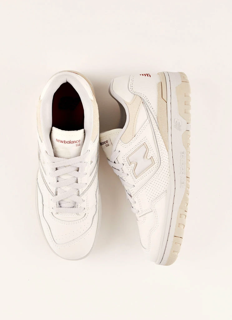 New Balance - Unisex - 550 Sneaker - Sea Salt With Grey Matter 6 New Balance - Unisex - 550 Sneaker - Sea Salt With Grey Matter - Image 4
