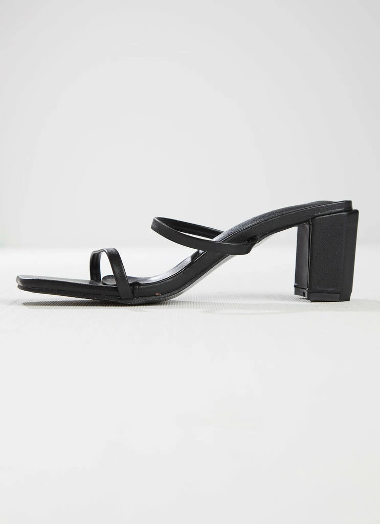 Cult Avenue - Trip To Cali Heels - Black 6 Cult Avenue - Trip To Cali Heels - Black - Image 4