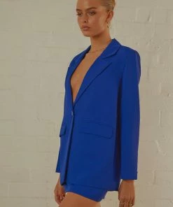 Peppermayo Exclusive - Italian Cities Blazer - Cobalt -Outerwear Shop ea0007da30084012980ac72abb7a725c 1024x1024