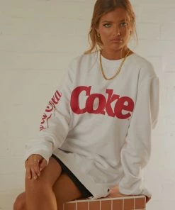 Rolla's Rolla's - Coca Cola World Sweat - Vintage White