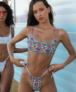 VDM The Label - Reversible Marley Bottom - 60s Floral / Pastel Tartan -Outerwear Shop ee7dcffada554bd68b94751e5a2dcf3f 1024x1024