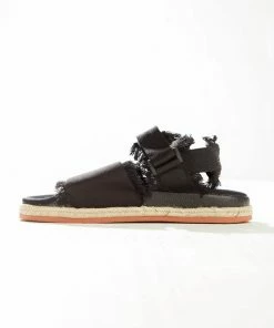 Superga - 1911 Fringed Sandal Organic Canvas Rope - 005 Black -Outerwear Shop ee949e008a9a4c8cb2f3bf9c69eba099 1024x1024