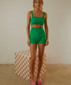 Peppermayo Exclusive - Remix It Knit Short - Jade Green 9 Peppermayo Exclusive - Remix It Knit Short - Jade Green -Outerwear Shop f2025ace810549fb8eaee1f6f27c9bda 1024x1024