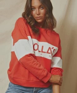 Rolla's Rolla's - Logo Split Sweater - Faded Red -Outerwear Shop fbe644616efa4947909b3357c53592bc 497e50e0 c7b8 49fb aee7 71def8a47f93 1024x1024