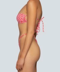 LaHana Swim - Paten Top - Pink Wave -Outerwear Shop lahana paten pink wave side 1024x1024